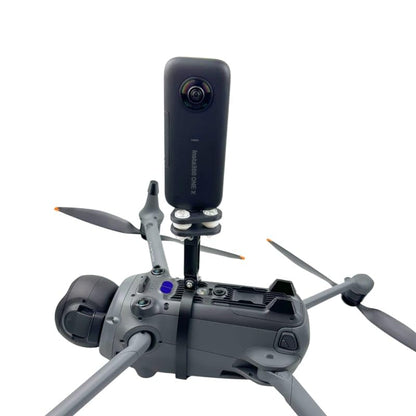 GetZget Action Camera Holder Mount For DJI Mavic 4 pro – External GoPro/DJI / Insta360 Camera Bracket Adapter for Aerial Filming