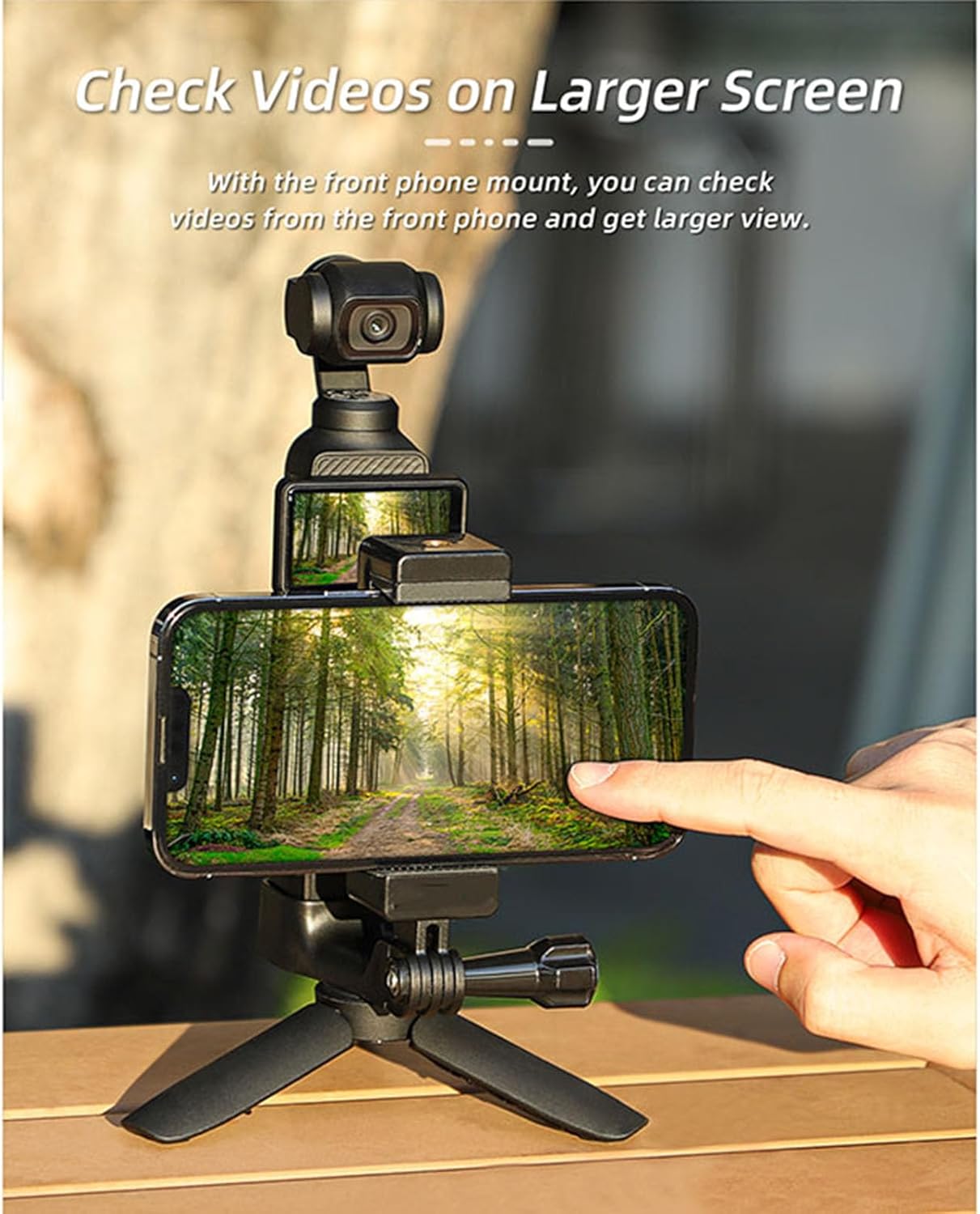 Phone Clip Holder for DJI Osmo Pocket 3/4