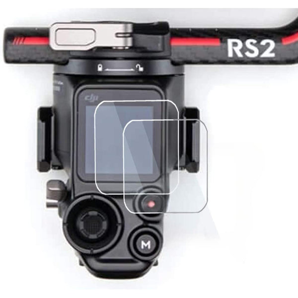 9H Tempered Glass Screen Protector for DJI Ronin RS 2 (2.5D, Pack of 2)