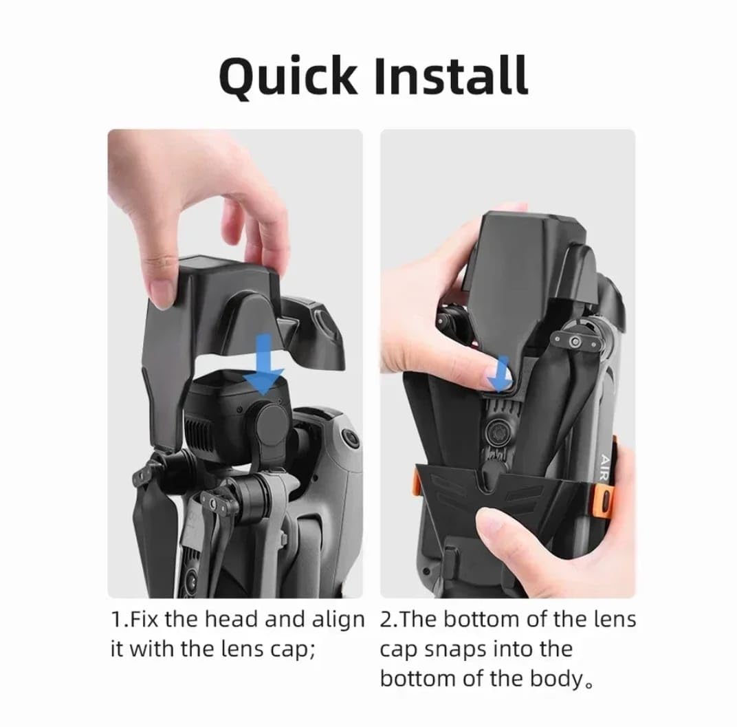 DJI Mavic Air 3S Camera Lens Protector Lock Gimbal Cover Cap