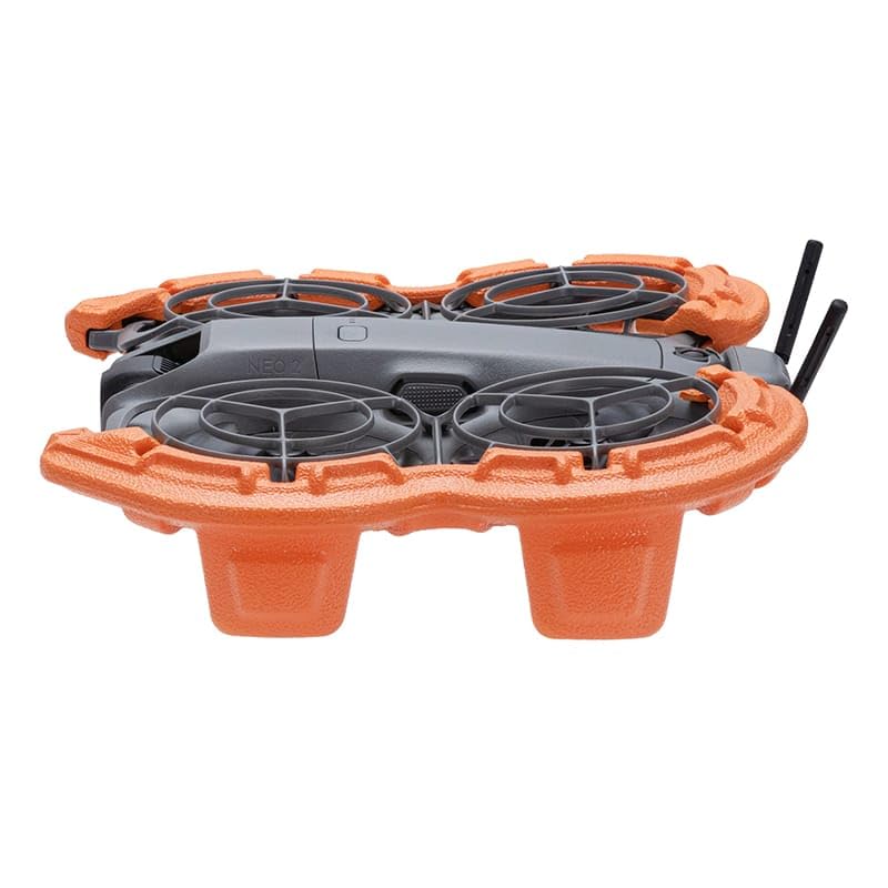 GetZget® Props Guard Bumper Protective TPE Cover For Dji Neo 2 Propeller Guard Protector Accessories (Orange)