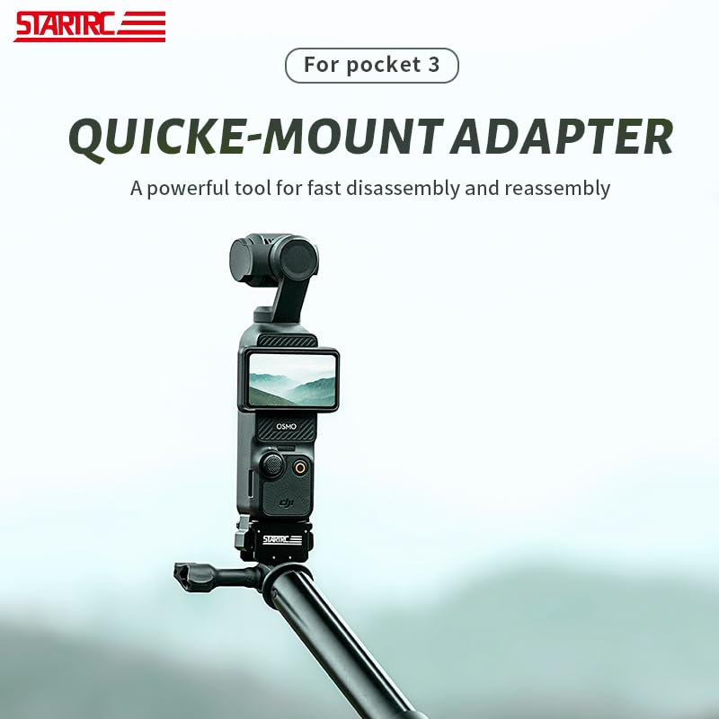 Magnetic Mount For DJI Osmo Pocket 3 Sport Camera Accessories (Getzget)