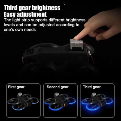 Avata 2 Waterproof Lamp Belt 3 Modes Night Flying Led Light Strap