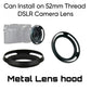 52mm Lens Hood For iPhone 13/14/ 15 & Plus Mobile Cover, DSLR Camera Lens Protector