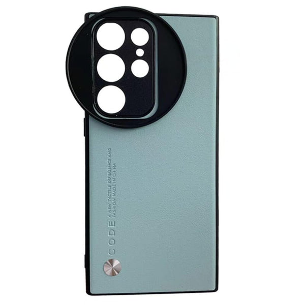 67mm Filter Phone Case for Samsung Galaxy S23 Ultra (Green)