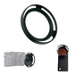 52mm Lens Hood For iPhone 13/14/ 15 & Plus Mobile Cover, DSLR Camera Lens Protector