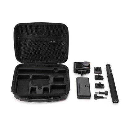 DJI Osmo Action 6/5 Pro, 4 & 3 Camera & Accessories Hard Bag Fits Adventure Combo Set (Black)