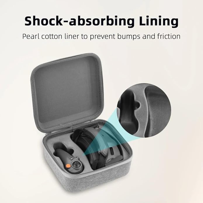 Hard Shell Travel Case for DJI Avata, Avata 2, Goggles 3 and RC Motion 3 (view 3)