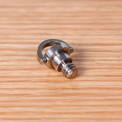 1/4 D Ring Screw For DJI Rs 4 mini gimble, Pocket 3/2/ 1, Osmo 360, Insta 360 X5/ X4/ X3, DSLR and Action Supports 1/4'' Thread for Camera Strap holding mount Accessories. (2pcs)