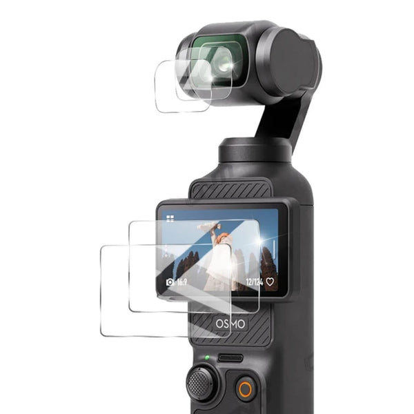 Tempered Glass Screen and Lens Protector for DJI Osmo Pocket 3