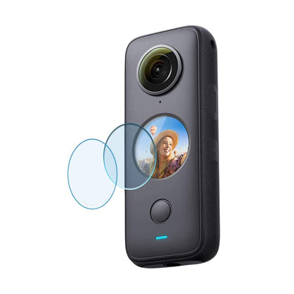 Insta360 One x2 Camera Protective Screen Guard & Sticky Lens Cap Scratch Protective Combo Lens Guard