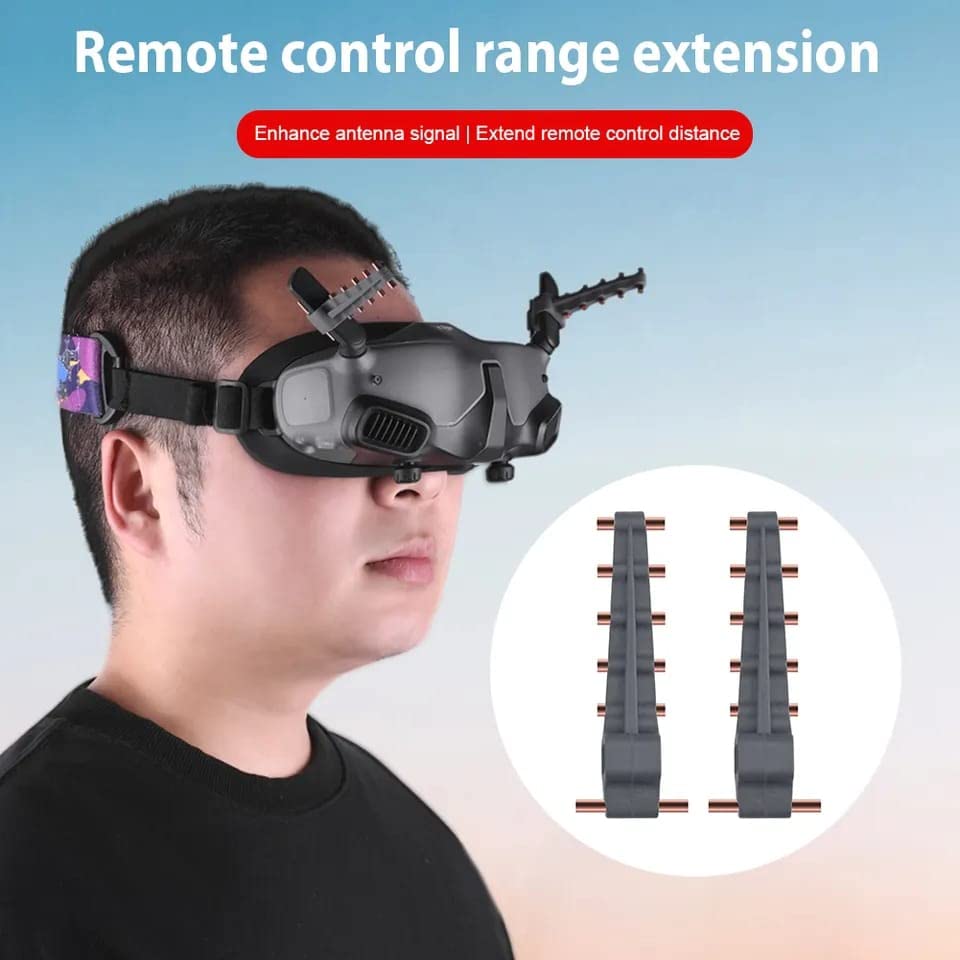 Yagi Antenna Range Extender Signal Booster 5.8Ghz for DJI Mavic Mini, Mini 4 Pro, Spark, Mavic Air, Air 3, Mavic Pro, Mavic 2 pro, Avata, FPV Goggles 2 Accessories Rc2 Remote