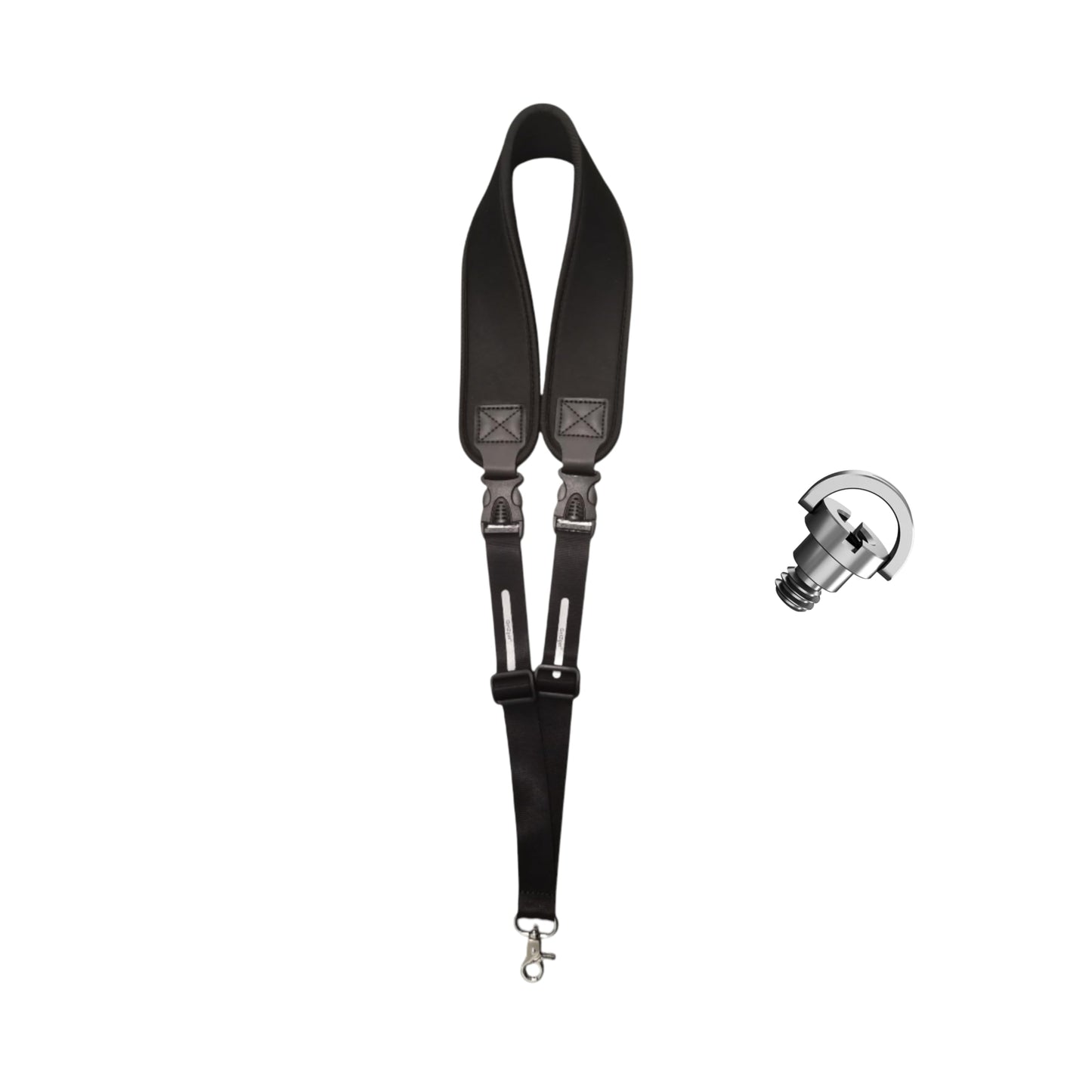 GetZget® Neck Strap Lanyard For DJI Pocket 3/2/ 1, insta360 X5/ X4/ X3/ X2, Om 8/7/ 6/5/4 Mobile Gimbal with 1/4th Screw (Strap with 1/4th Screw)