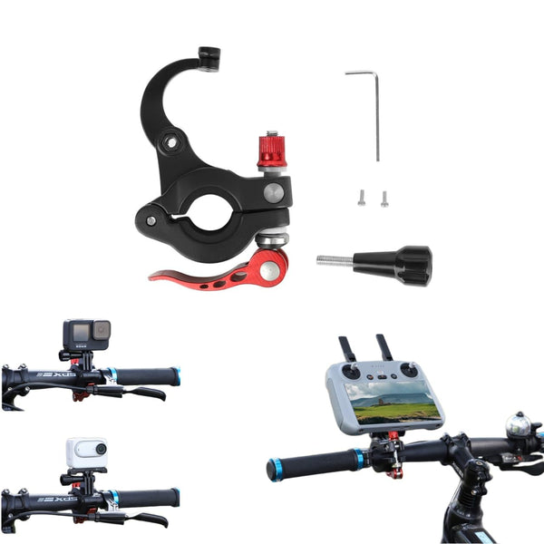 Bike Bracket for DJI RC 2, Avata 360, Pocket 3, Action 4 and Insta360 X3