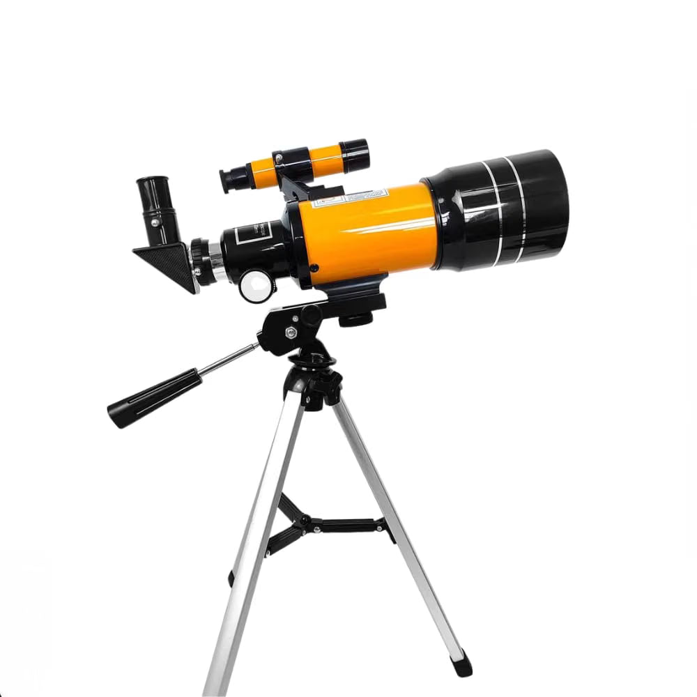 GetZget® 300mm Telescope for Kids & Beginners, Portable Refractor Telescope with Adjustable Tripod, Viewfinder, Eyepiece & Diagonal Prism for Moon, Stars & Nature Viewing