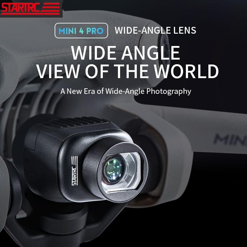 Startrc Wide Angle Lens Filter for DJI Mini 4 Pro Camera