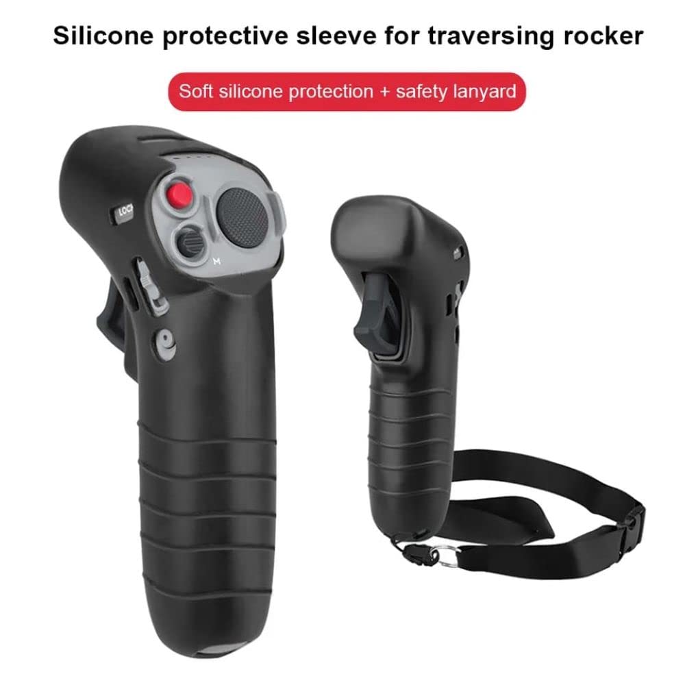 Silicone Cover Case with Neck Strap and Hand Strap for DJI Avata/FPV Motion Controller Scratch Protection Accessories