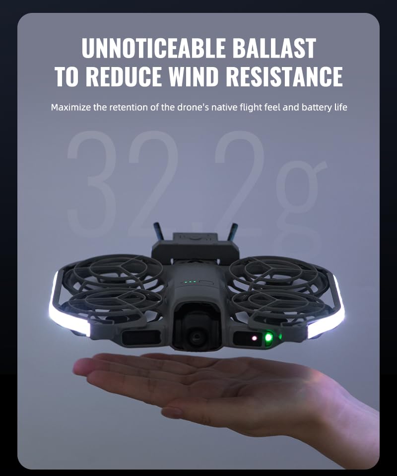 Led Light Strap For Dji Neo 2 Waterproof Lamp Belt 3 Modes & Beautiful Night flying Accessories (muticolor)