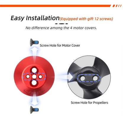 Motor Cover Cap For DJI Avata 2- Durable, Lightweight Protection, and Heat Dissipation Accessories