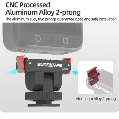 Adjustable Quick-Release Adapter Mount For DJI osmo360, Action 5 pro, 4, 3, 2 Camera Accessories