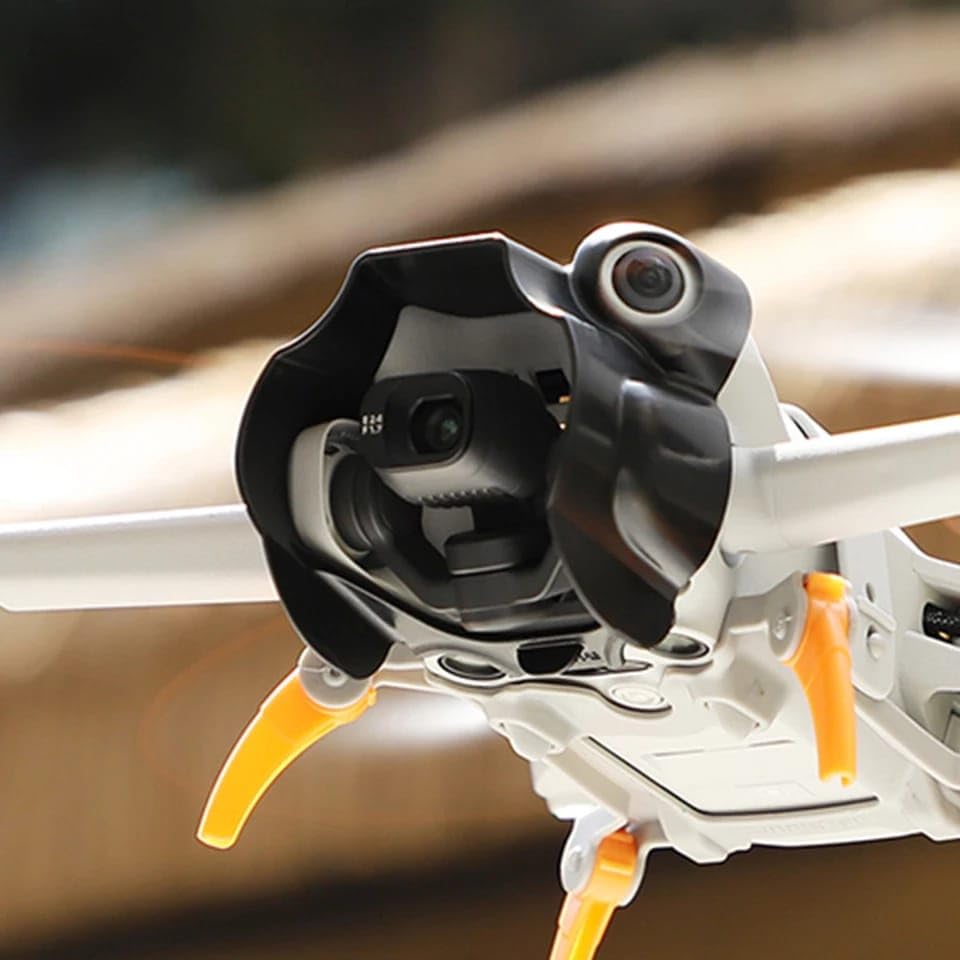 Lens Hood Sunshade with Gimbal Crash Protection for DJI Mini 4 Pro (view 9)