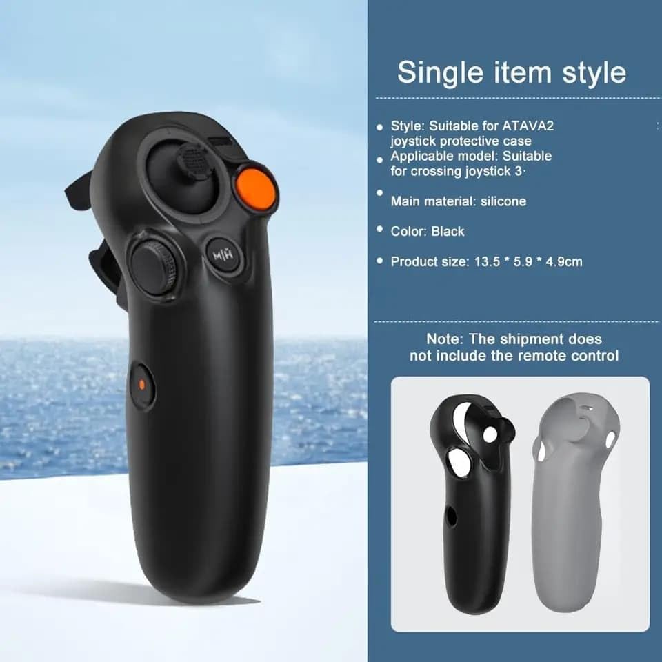 Silicone Cover for DJI Avata 2 / Neo Motion Controller 3 (Black) (view 3)