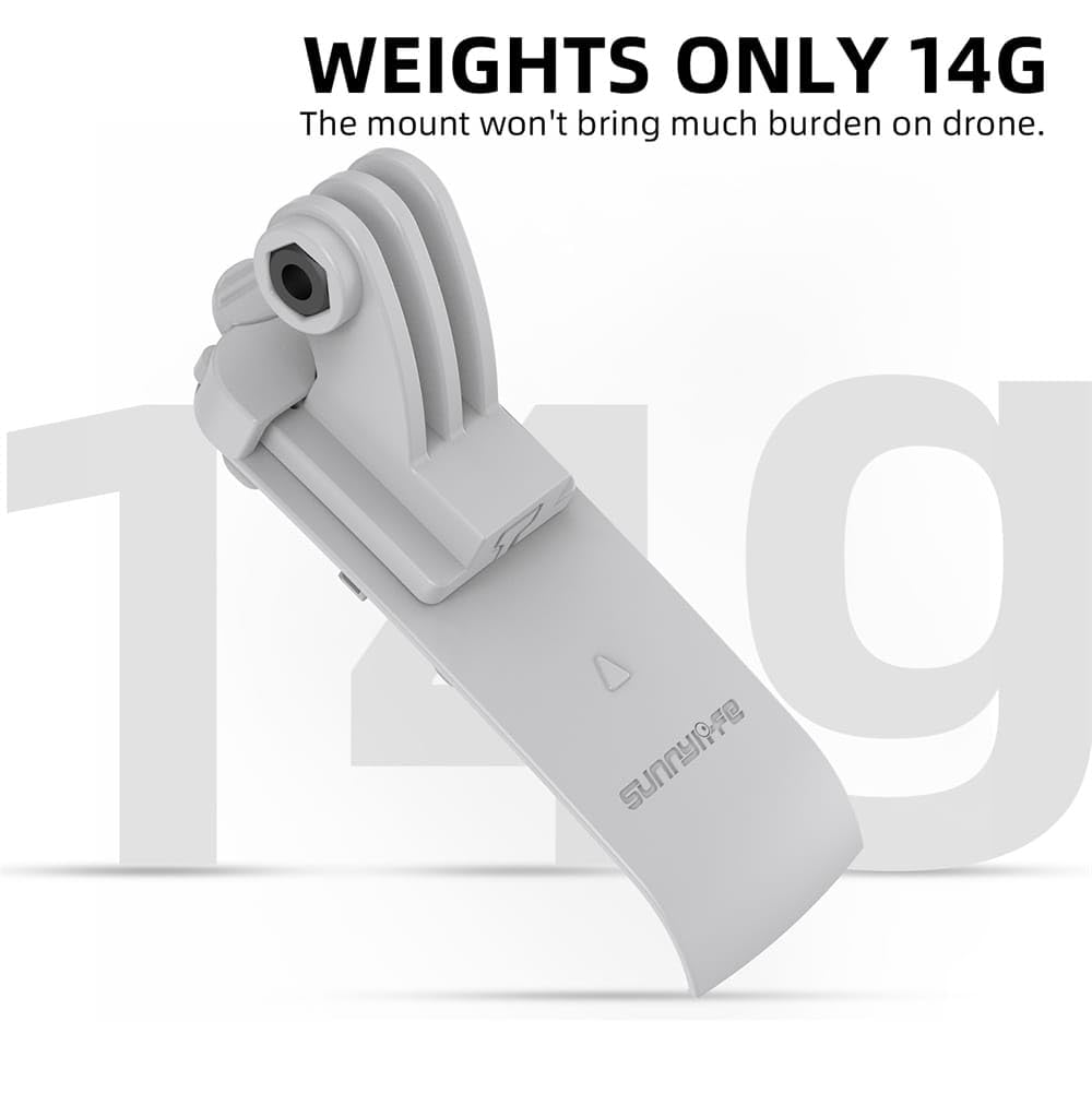 Action Camera Holder Mount for DJI Air 3 (GoPro, Insta360, DJI Action) (view 7)