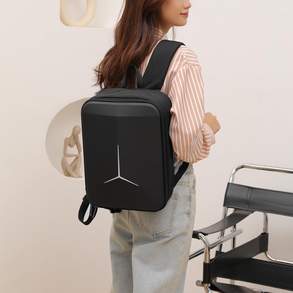 GetZget® Carrying Case Bag for DJI Mini 5 Pro & Accessories Compact Bike Travel Protection with EVA Foam Bagpack (Backpack)