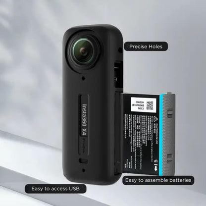 Silicone Cover for Inst360 One X4 Camera Protective Case