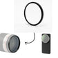 Streak Lens For samsung Galaxy S23/24/25 Ultra, Vivo X100/200 Pro, Xiaomi 14 UltraMobile Cover, DSLR Camera (White, 67mm)