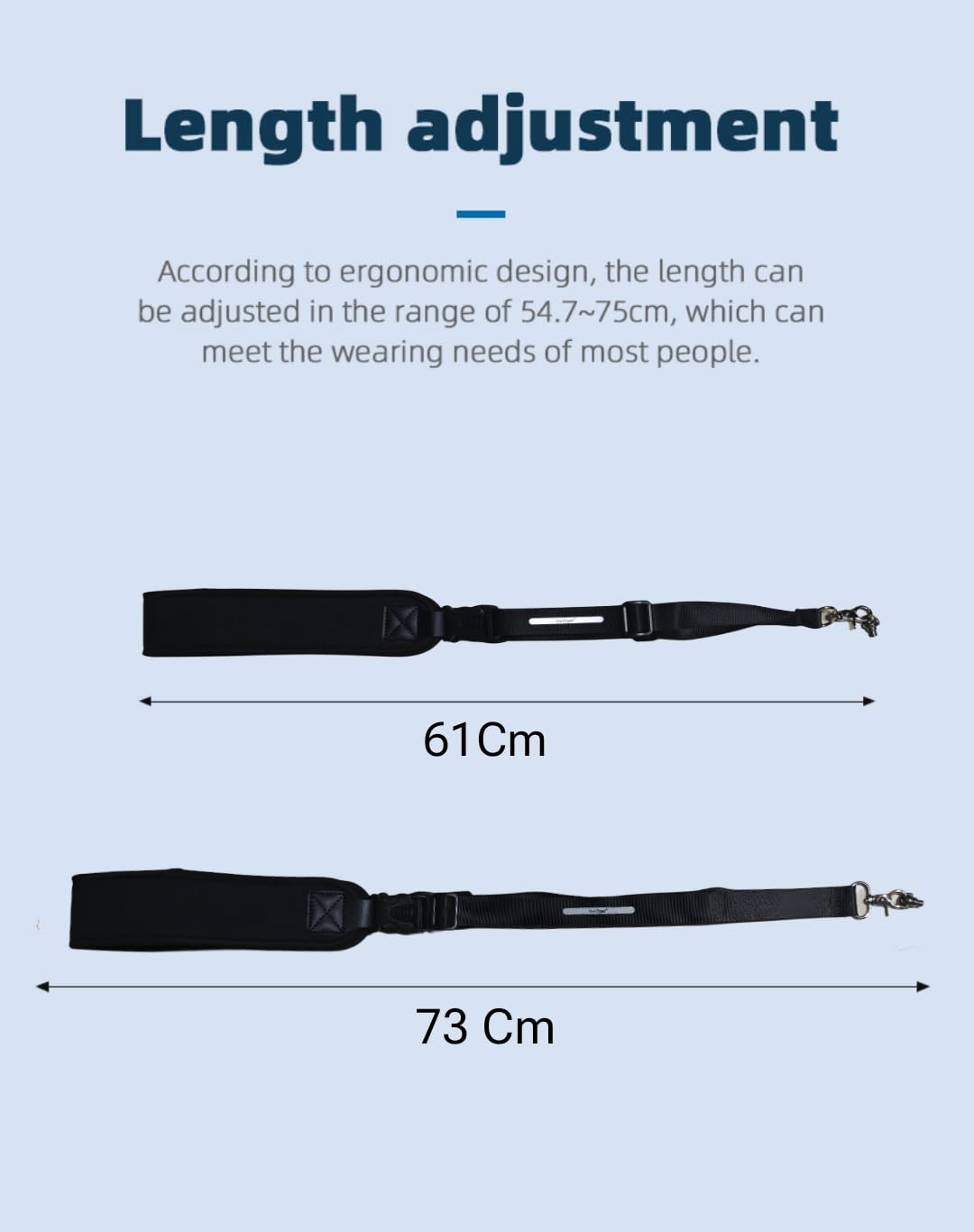 GetZget® Neck Strap Lanyard For DJI Pocket 3/2/ 1, insta360 X5/ X4/ X3/ X2, Om 8/7/ 6/5/4 Mobile Gimbal with 1/4th Screw (Strap with 1/4th Screw)