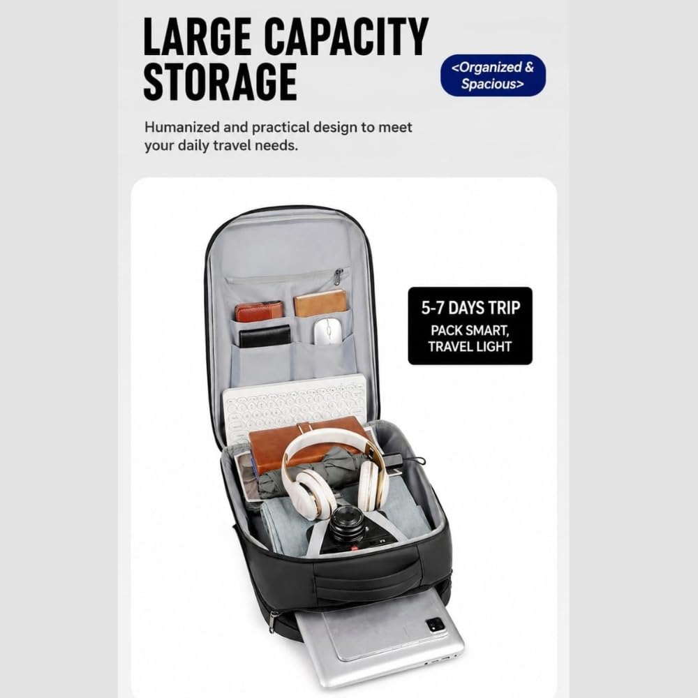 DJI Air 3/ 3S Drone & Accessories Storage Hard Waterproof Backpack