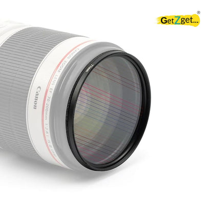  Rainbow Streak Lens For oneplus12, iPhone 14/15 pro & pro max, Xiaomi 14 Mobile Cover, DSLR Camera (58mm)