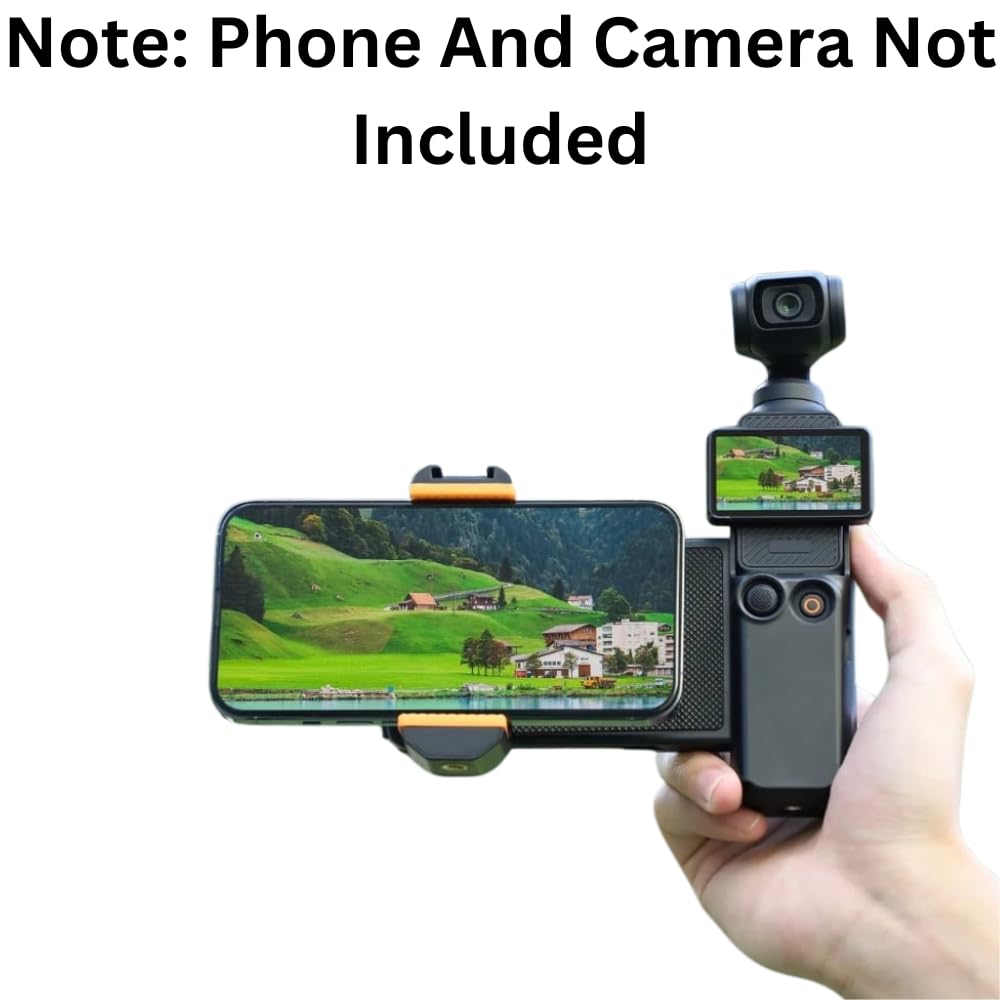 Mobile Phone & Camera Mount for DJI Osmo Pocket 3 Mounting Bracket