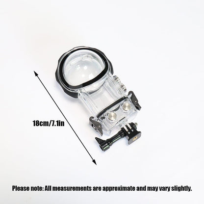 Waterproof Underwater Dive Case for Insta360 One X3 Scubadiving Housing Accessories