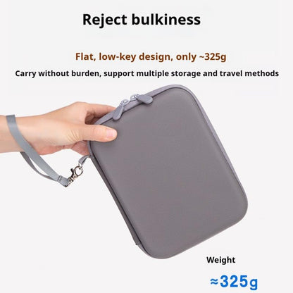 GetZget® Carrying Case For DJI Osmo Mobile 8 Pro (OM 8P) Portable Mobile Gimbal & Accessories Storage Bag (Grey- Big)