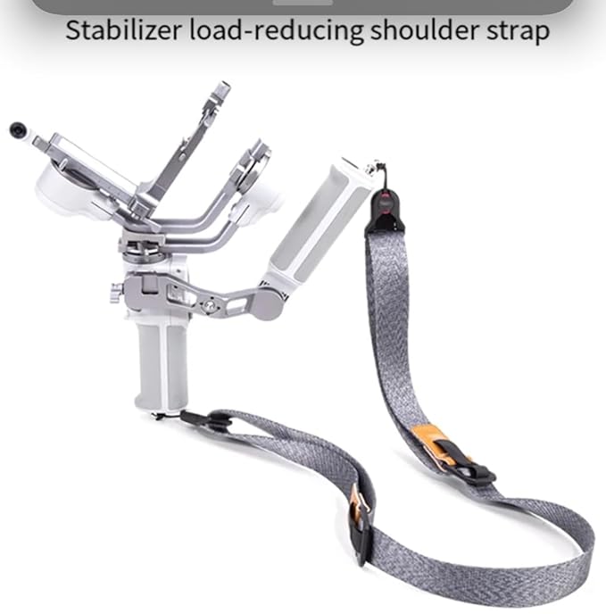 Neck Strap Lanyard For DJI RS 4 Mini Gimbal stabilizer & DSLR Camera Adjustable Strap with 1/4th Screw Accessories