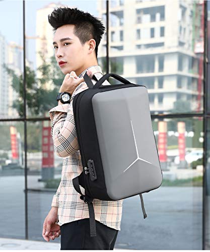 Dji Avata 2 & Accessories Storage Backpack equipped with Number Lock, EVA Foam, Double safety Belt & Charging Point (Grey)