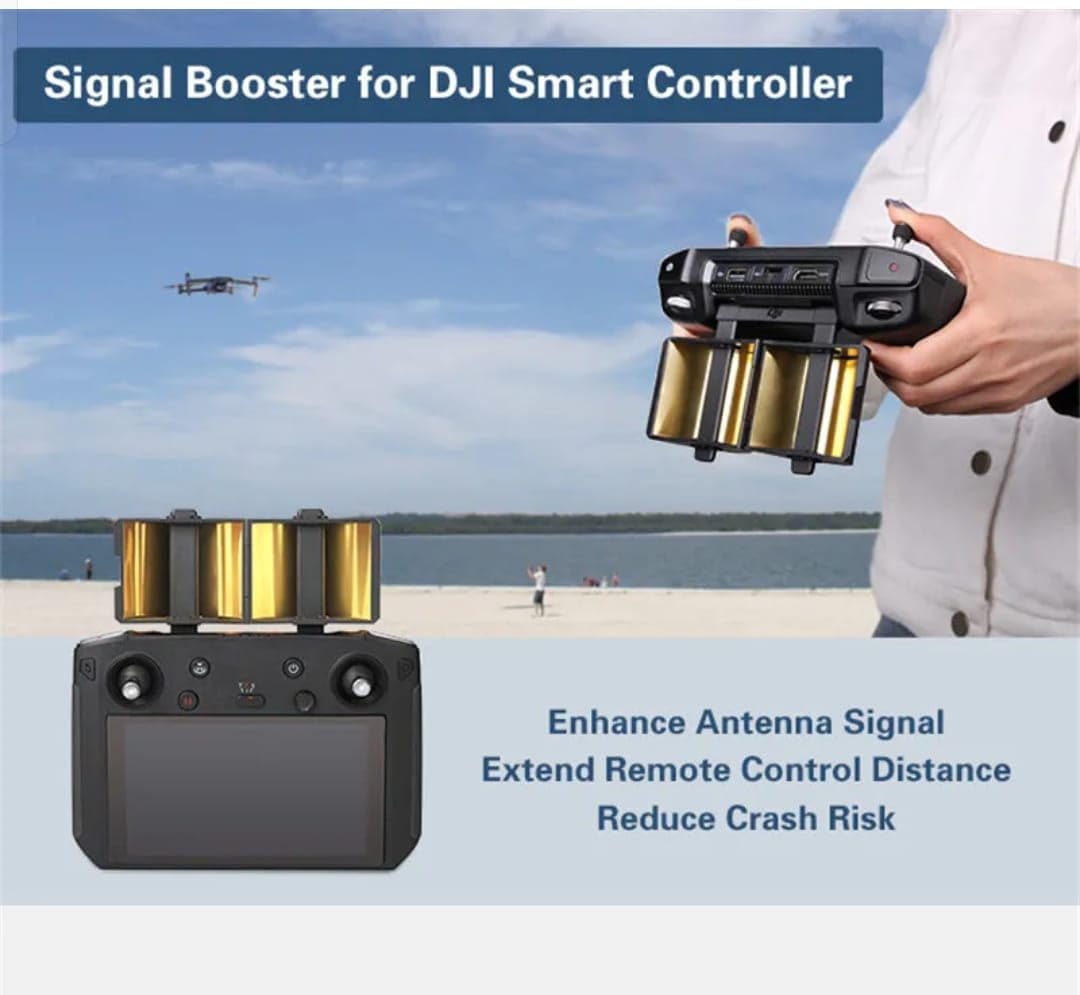 Signal Booster Range Extender for DJI Mini 4 Pro, Air 3, Mavic 3 Remotes (view 7)