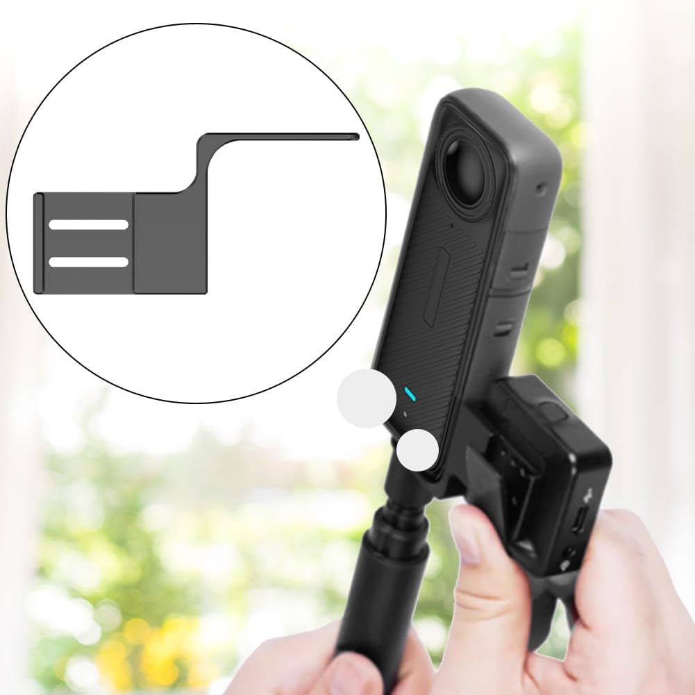 External Mic Mount Bracket for Insta360 X4, X3 and X2 (view 6)