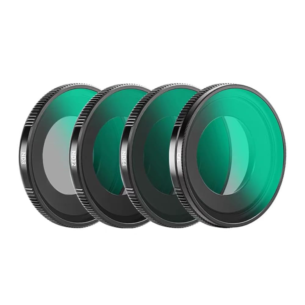 Getzget CPL+ND Filter Set for Insta360 GO Ultra CPL, ND8, ND32 & ND64 Camera Lens Filters 