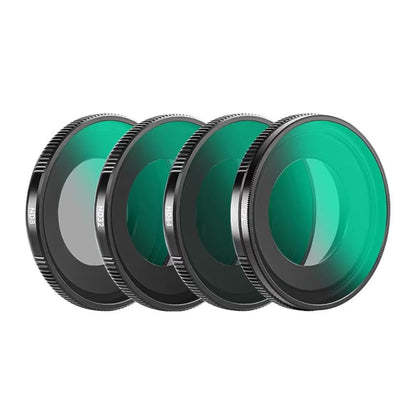 Getzget CPL+ND Filter Set for Insta360 GO Ultra CPL, ND8, ND32 & ND64 Camera Lens Filters 