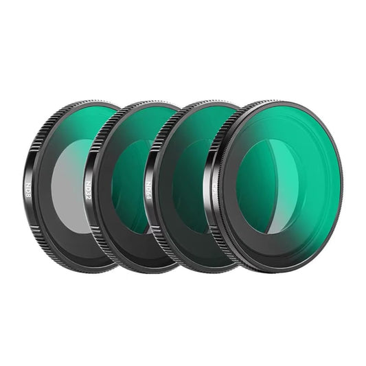 OfeooAi CPL+ND Filter Set for Insta360 GO Ultra CPL, ND8, ND32 & ND64 Camera Lens Filters 