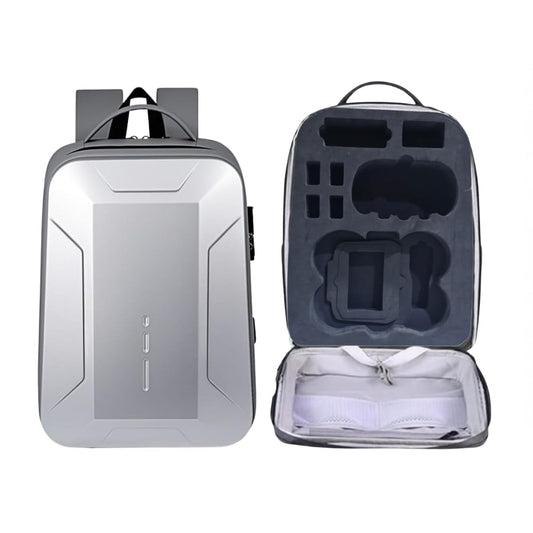 Multipurpose Carrying Case Bag For DJI Avata 360 & Accessories Storage Hard Waterproof Backpack with Safety Belt & EVA Foam (Grey)
