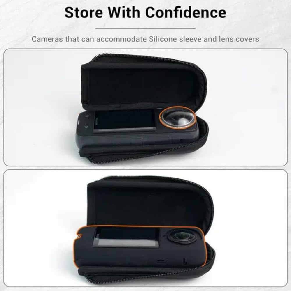 GetZget® Carrying Case Bag for Insta360 One X5/ X4 Compact Protective Mini Case