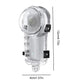GetZget Waterproof 60M Underwater Invisible Dive Case For Insta360 X5 