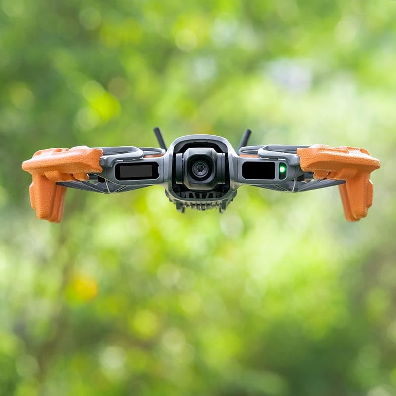 GetZget® Props Guard Bumper Protective TPE Cover For Dji Neo 2 Propeller Guard Protector Accessories (Orange)