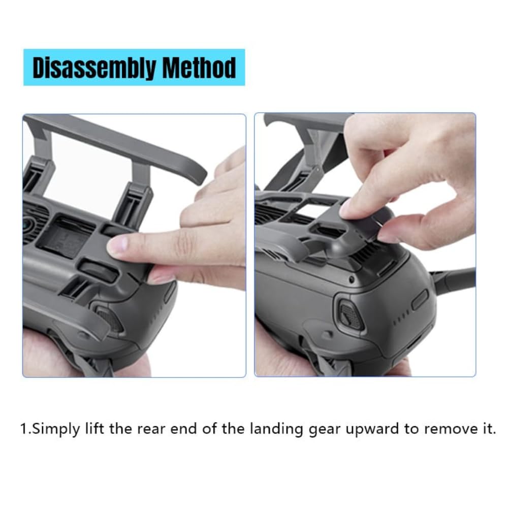 Foldable Landing Gear Height Extender for DJI Mavic 4 Pro (view 6)
