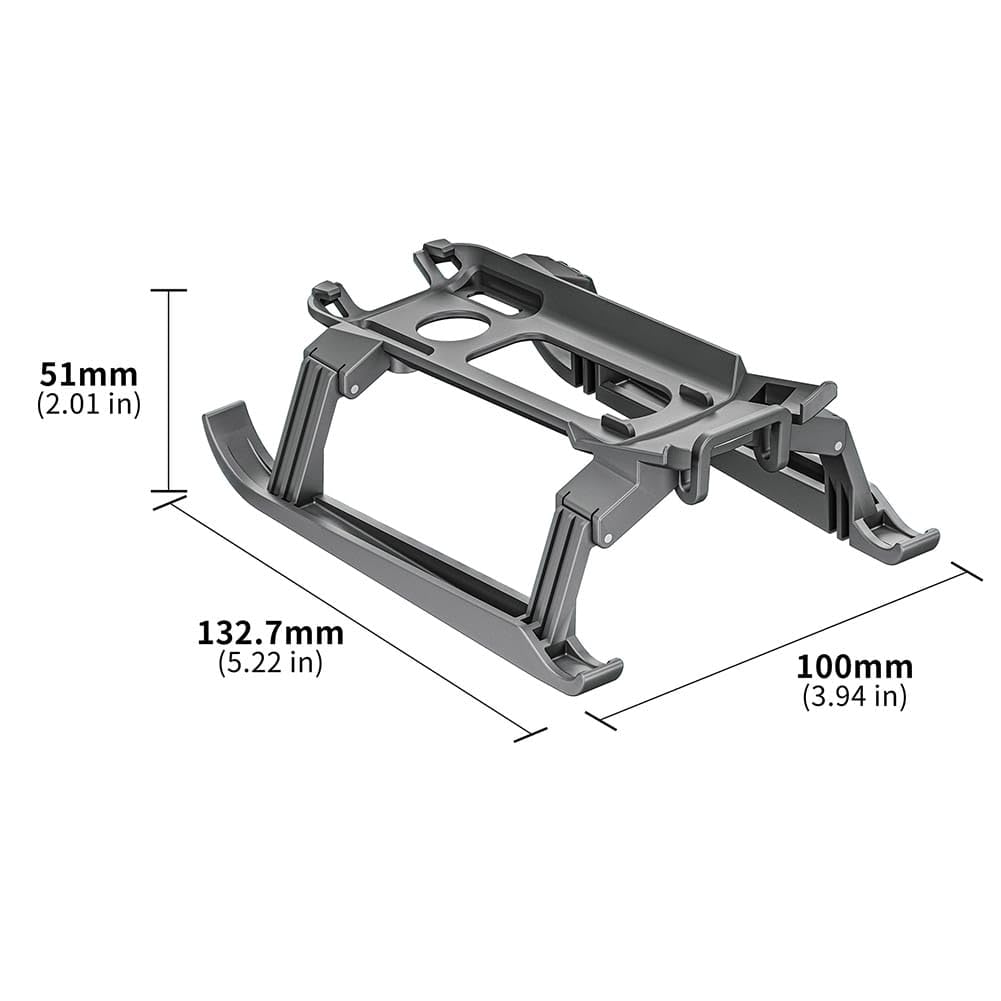Foldable Landing Gear Height Extender for DJI Air 3 / 3S (view 5)