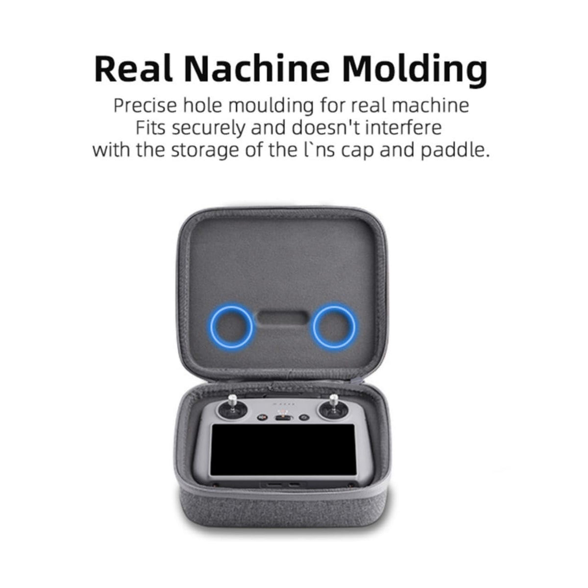 Protective Air Travel Carrying Case for DJI RC 2 Remote (Air 3) (view 3)